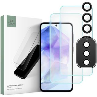 Tvrdené sklo na Samsung Galaxy A55 5G A556 Tech-Protect Supreme Set