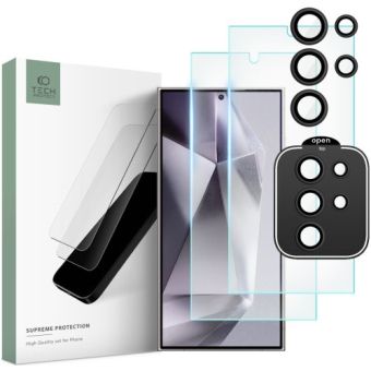 Tvrdené sklo na Samsung Galaxy S24 Ultra 5G S928 Tech-Protect Supreme Set