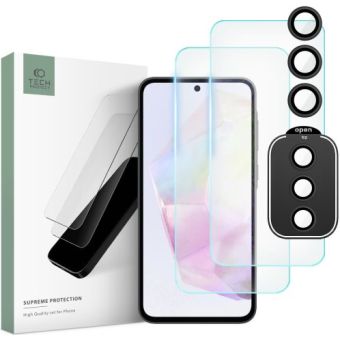 Tvrdené sklo na Samsung Galaxy A35 5G A356 Tech-Protect Supreme Set