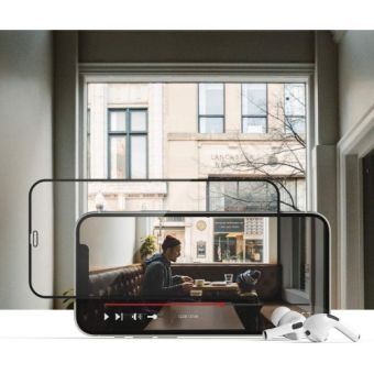 Tvrdené sklo na Nothing Phone 2a Hofi Pro+ 9H celotvárové čierne (2ks)