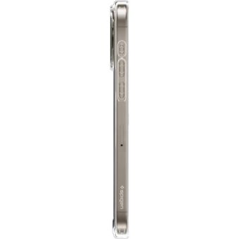 Odolné puzdro na Apple iPhone 15 Pro Max Spigen Ultra Hybrid Mag MagSafe Zero One Natural Titanium
