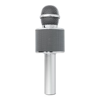Multimedia karaoke microphone CR58S HQ silver