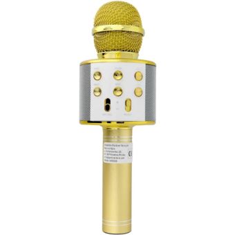 Multimedia karaoke microphone CR58S HQ gold