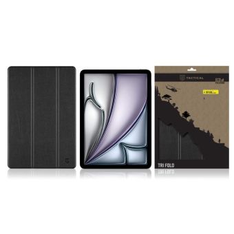 Tactical Book Tri Fold Apple iPad Air 11" 2024/Air 5 2022/Air 4 2020 Black