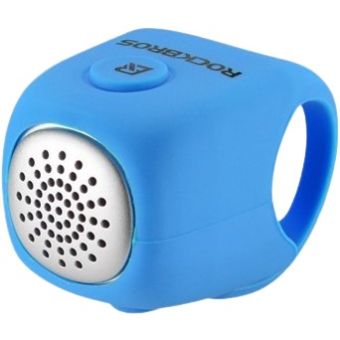 Rockbros CB1709BU, elektronický zvonček na bicykel, modrý