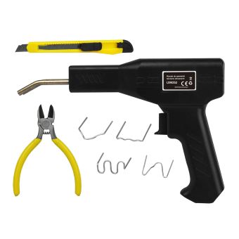 Welding gun for plastics (plastic) + 400 staples
