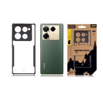 Tactical Quantum Stealth Infinix Note 40 Pro 4G Clear/Black