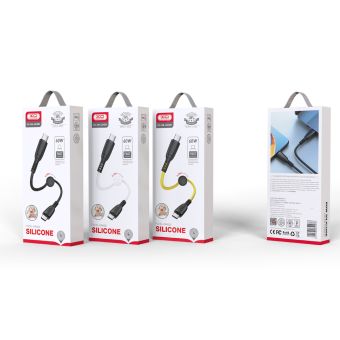 XO NB-Q248B PD USB-C/USB-C 0,25m 60W yellow