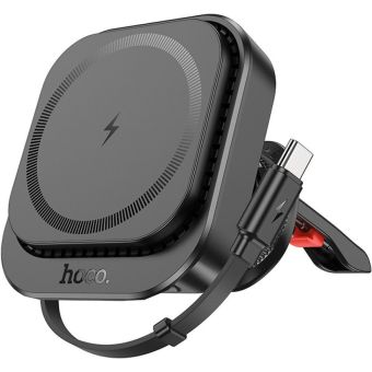 HOCO HW23 magnetický autodržiak do ventilačnej mriežky MagSafe black