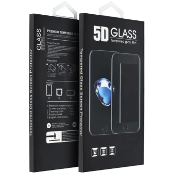 5D Full Glue Tempered Glass Apple iPhone 16 Pro Max black