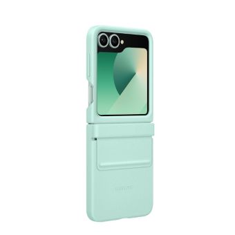 Samsung Kindsuit Case Vegan Leather na Samsung Galaxy Z Flip6 5G F741 EF-VF741PMEGWW Mint