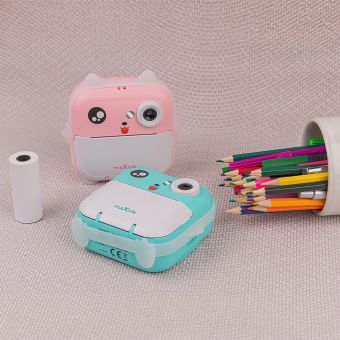 Maxlife MXPC-100 printing camera pink