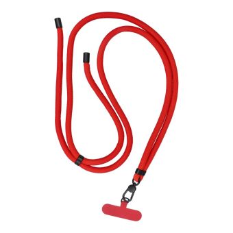 SWING (8mm) nastaviteľná šnúrka na mobil 165cm red