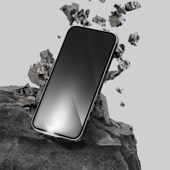 Forcell Ultra Clear Glass Apple iPhone 15 Plus black