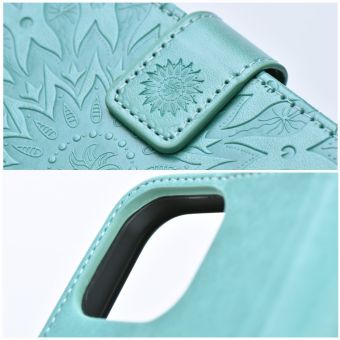 MEZZO Book case Samsung Galaxy S24 FE 5G S721 mandala green