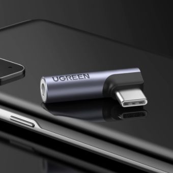 Ugreen AV154 80384 USB-C(M)/mini jack 3.5mm(F) gray