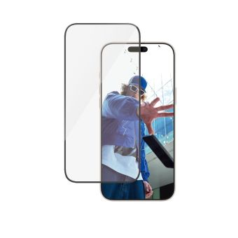 PanzerGlass - Tvrdené sklo UWF s aplikátorom pre Apple iPhone 16 Pro Max, čierna