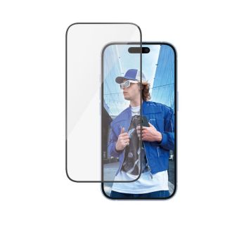 PanzerGlass - Tvrdené sklo UWF s aplikátorom pre Apple iPhone 16, čierna