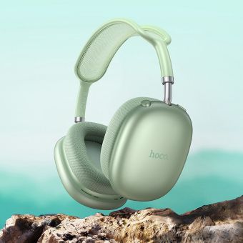 HOCO W55 wireless headphones bluetooth green