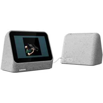 Lenovo Smart Clock 2 Grey + Wireless Charging Dock Nový z výkupu