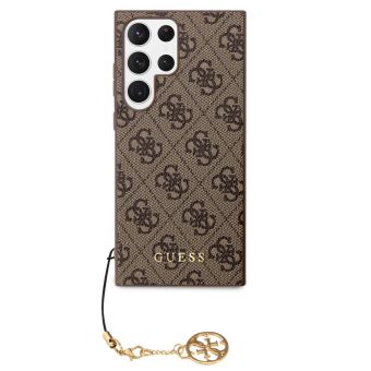 Guess 4G Charm Samsung Galaxy S24 Ultra 5G S928 GUHCS24LGF4GBR Brown