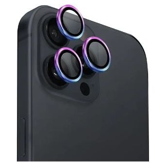 UNIQ Optix Aluminium Camera Lens Protector Apple iPhone 16 Pro/16 Pro Max iridescent