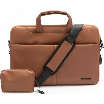 FORCELL F-PROTECT URBAN STYLE taška na notebook 15,6 brown