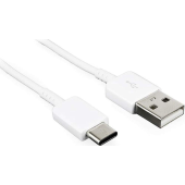 Kábel Samsung EP-DN930CWE, USB-A na USB-C, 3A, 1.2m, biely (Bulk)