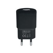 Sieťová nabíjačka Forever USB 2A TC-01 s káblom micro-USB čierna 
