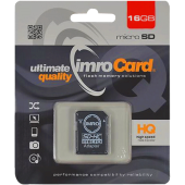 Imro microSD 16GB class 10 UHS-3 s adaptérom