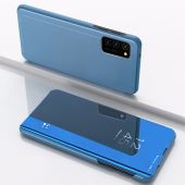 Diárové puzdro na Huawei P40 Pro Clear View modré