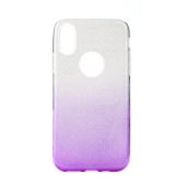 Silikónové puzdro na Samsung Galaxy A21s A217 Forcell Shining fialové