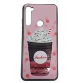 Silikónové puzdro na Huawei P40 Lite Glitter Designs TPU Cupcake 