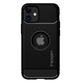 Odolné puzdro na Apple iPhone 12 mini Spigen Rugged Armor čierne                   