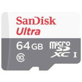Pamäťová karta SanDisk Ultra microSDXC 64GB 100MB/s Class 10 UHS-I