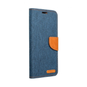 Diárové puzdro na Samsung Galaxy A02s A025 Canvas Book modré
