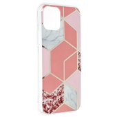 Silikónové puzdro na Apple iPhone X/Xs Forcell MARBLE COSMO vzor 02