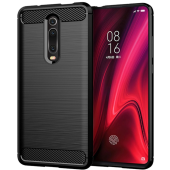 Silikónové puzdro na Xiaomi Redmi 9T/Poco M3 Forcell Carbon čierne