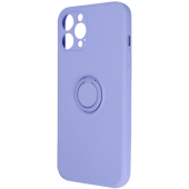 Silikónové puzdro na Xiaomi Redmi 9T / Poco M3 Finger Ring fialové