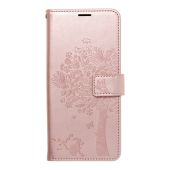 Diárové puzdro na Xiaomi Redmi Note 10 Pro/10 Pro Max Forcell MEZZO strom ružovozlaté