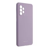 Silikónové puzdro na Samsung Galaxy A72/A72 5G Mercury Silicone fialové