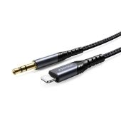 Kábel Joyroom AUX 3.5 mm mini jack/lighting 1 m čierny