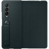 Kožené puzdro Samsung na Samsung Galaxy Z Fold3 5G F926 EF-FF926LGE Flip zelené