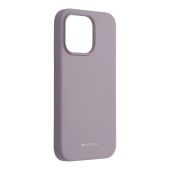 Silikónové puzdro na Apple iPhone 13 Pro Mercury Silicone levanduľa