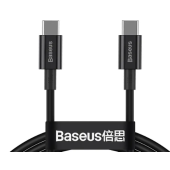 Kábel Baseus Superior Fast Charging CATYS-B01, USB-C na USB-C 100W, 1m, cierny