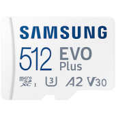 Pamäťová karta Samsung micro SDXC 512 GB EVO Plus + SD adaptér