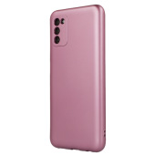 Silikónové puzdro na Motorola Moto E7 Power/E7i Power Metallic ružové