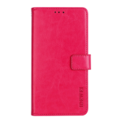 Diárové puzdro na Motorola Moto E20/E40 Leather ružové