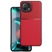 Plastové puzdro na Xiaomi Mi 11 Lite/Mi 11 Lite 5G Forcell Noble červené