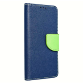 Diárové puzdro na Xiaomi 12/12X 5G Fancy Book modro limetkové